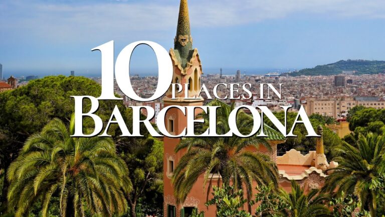 10 Most Beautiful Places to Visit in Barcelona Spain 2024 🇪🇸 | Barcelona Travel Guide