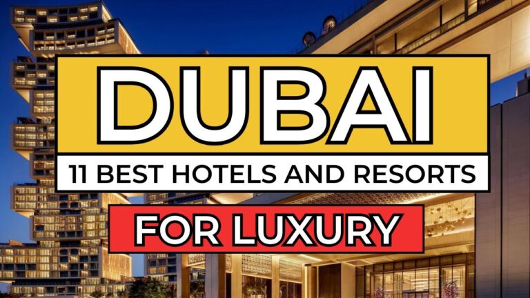 Top 11 Most EXCLUSIVE Luxury Dubai Hotels (2024)